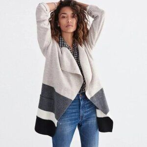 MADEWELL Meridian Sweater Jacket Oversized Open Cardigan XS/S